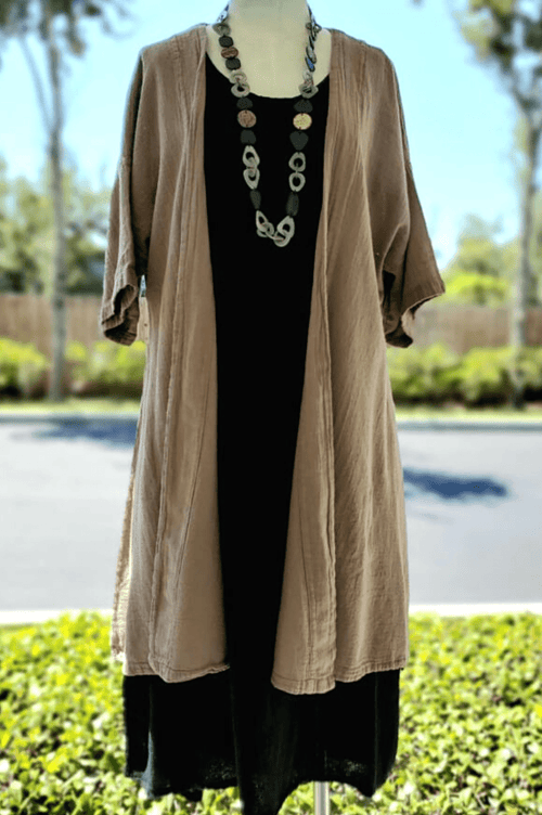 The Gabs Kimono Style Jacket 100% Cotton Gauze Sale