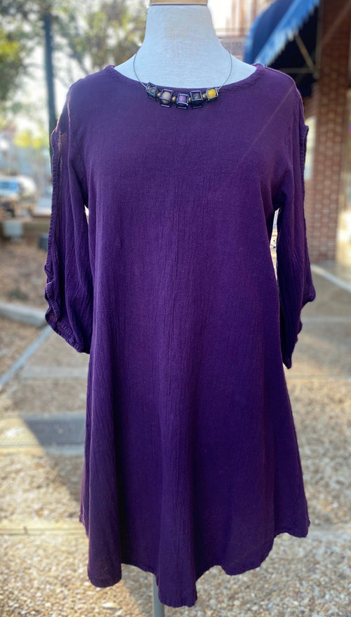 Teri Cold Shoulder Tunic, Top and Dress